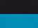 Black/ Turquoise